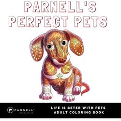 Parnell's Perfect Pets Coloring Book for Adults